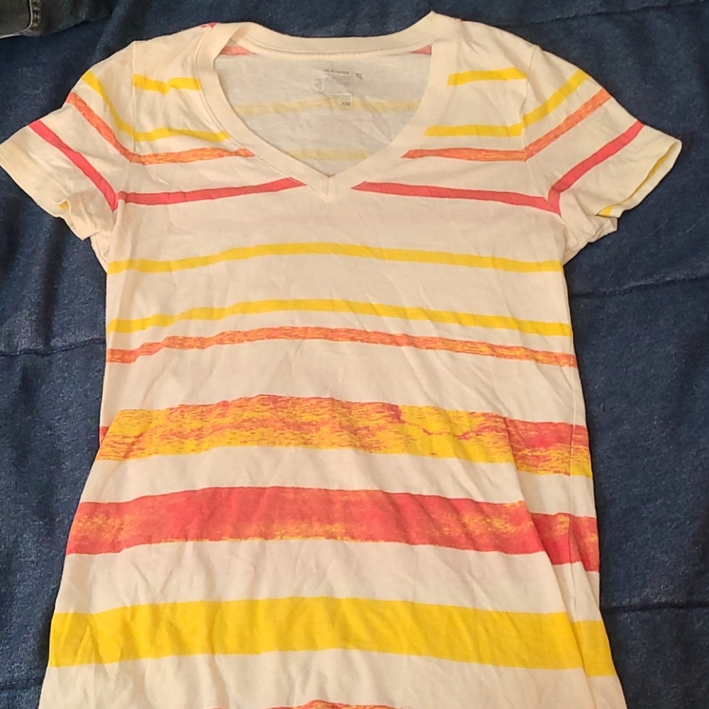 Summer v-neck t-shirt